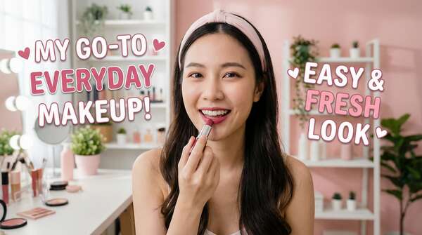 黄色仓库美妆视频教程